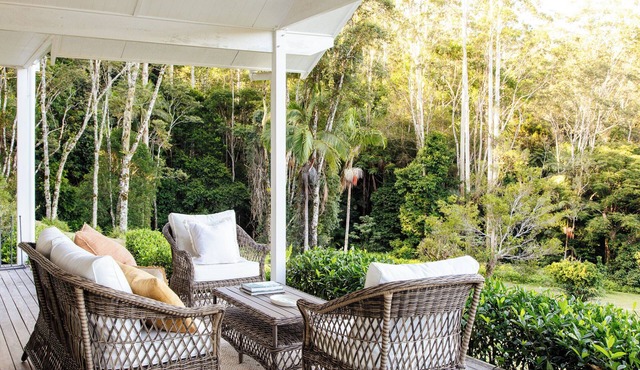 Blue Fig Cottage at Nightcap Ridge in the Byron Bay Hinterland.