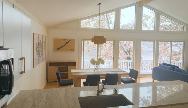 Blue Haven Lake House, tranquil waterfront home on Long Lake