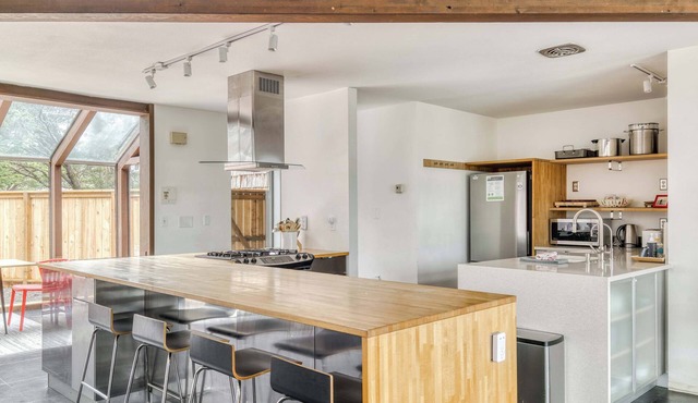 Blue Heron | Modern Retreat, Hot Tub, Chef Kitchen