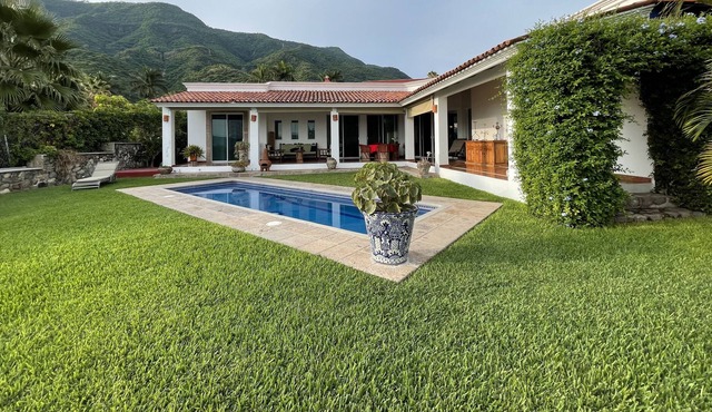 Blue House with Views Is Open!