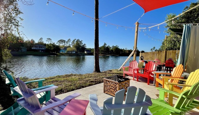 Blue Lake House, GamE RooM, Sleep 10, Beach, Casino