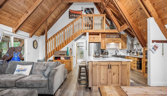 Blue Lake Springs A-Frame Of Mind Cabin in Arnold