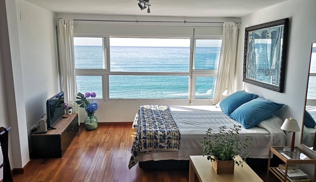 Blue loft. Wonderful sea views. Free Wifi, AC. Ideal couples. Albufereta
