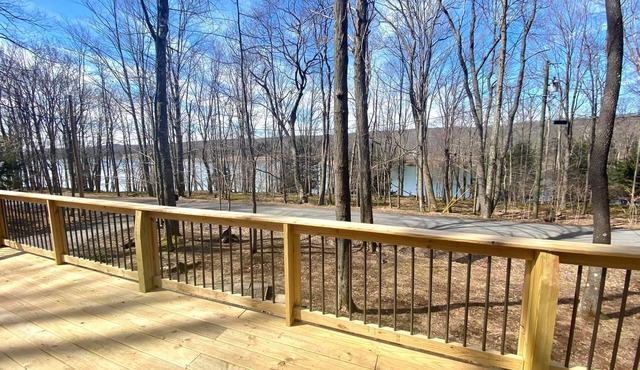 Blue – Peaceful lakefront with a view