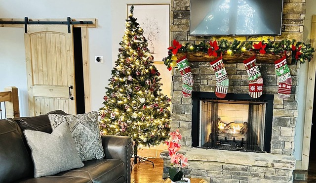 BLUE RIDGE! Hot Tub! Fire Pit! Air Hockey! FAST Wi-Fi! S'mores!