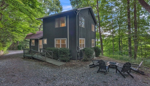 Blue Ridge Lookout Beautiful Modern Cabin - Nature Hikes and Pets OK by RedAwning