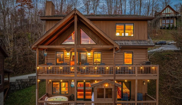 Blue Ridge Mountain Cabin With Stunning Views
