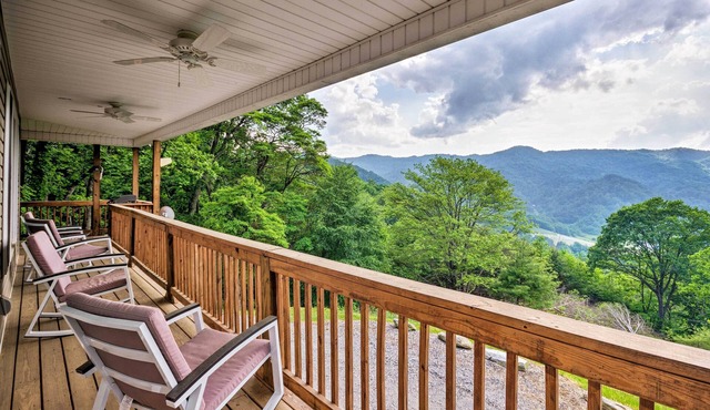 Blue Ridge Mountain Rental w/Hot Tub & Gas Grill!