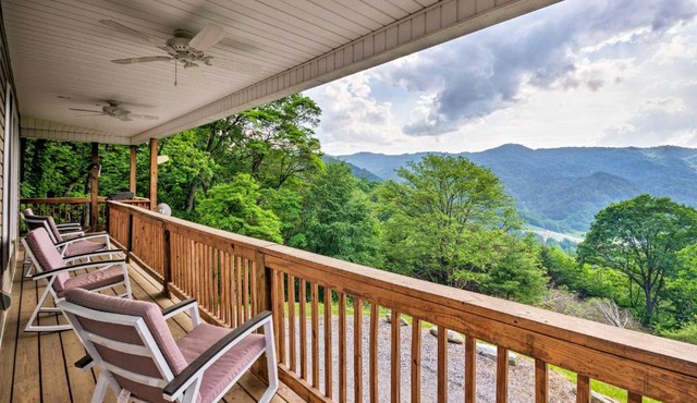 Blue Ridge Mountain Rental with Hot Tub and Gas Grill!
