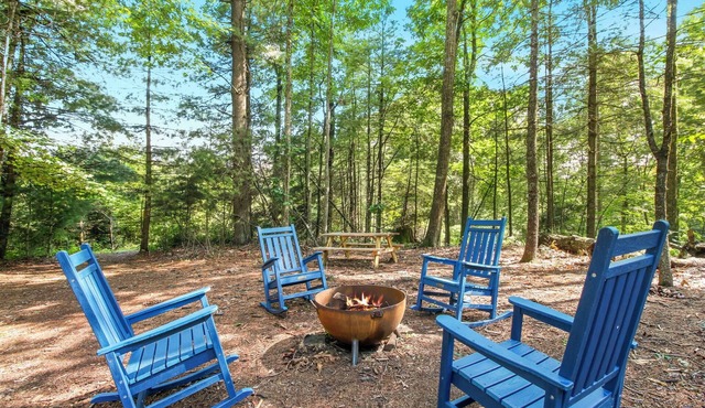 Blue Ridge Parkway/Off-Grid Cabin/Glamping/Hummingbird Hideaway