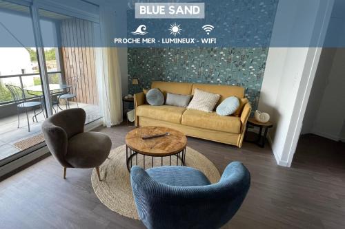 Blue Sand - Appartement cosy-neuf à 500 m du bourg