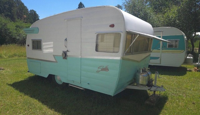 Blue Shasta, Rustic Blue Shasta RV