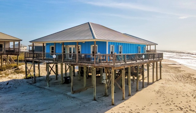 Blue Sky Breeze - Gulf Front, Pet Friendly on the beach