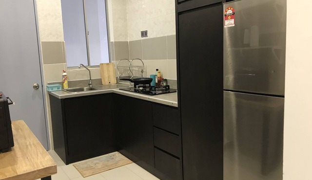 Blue theme homestay 蓝主题房 @ Bundusan Apartment