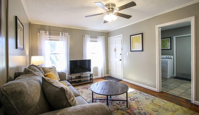 Blue-themed Duplex, Quick Drive to Downtown+Pets