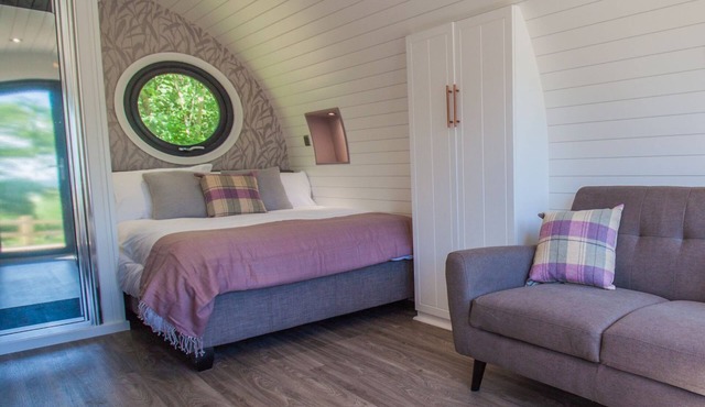Bluebell Glamping Pod - sleeps 2 | Gold Award winning