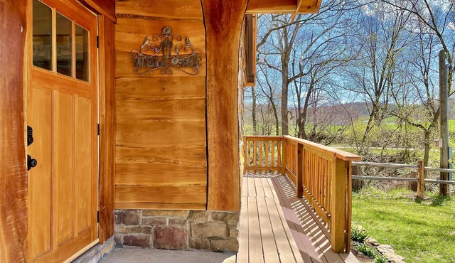 Bluebird Hollow is a cozy little home in the woods