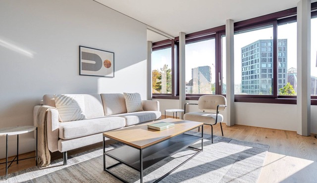 Blueground | Basel-Vorstaedte, view, nr Rhine