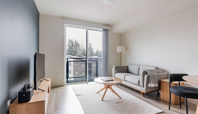 Blueground | Federal Way, AC, gym & bbq, nr parks