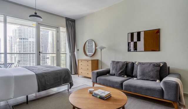 Blueground | JLT, lake view, nr Dubai Marina