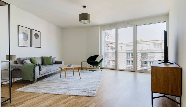 Blueground | Wiedikon, balcony & w/d, nr market