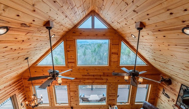 Blueridge Mountain Cabin Million Dollar Views Hot Tub Wifi Fire Pit