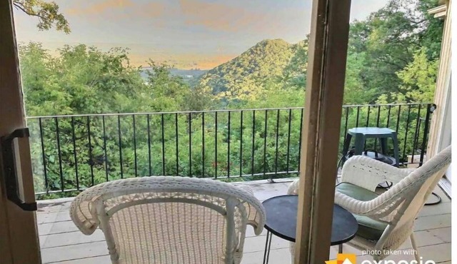 Bluff top home with expansive views