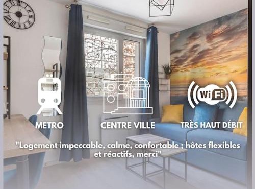 bnbgônes - LE LOMBARDI - METRO GARIBALDI - WIFI