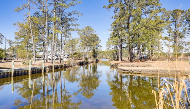Boat Dock and Ramp Canal-Front Home!