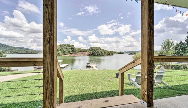 Boat Dock + Covered Patio: Cherokee Lake Escape!