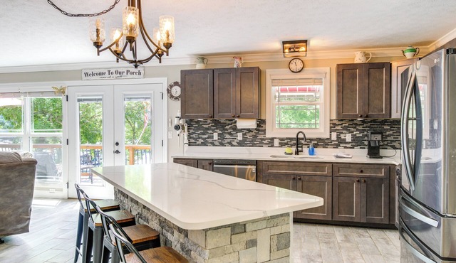 Boat, Swim & Unwind: Waterfront Norris Lake Home!