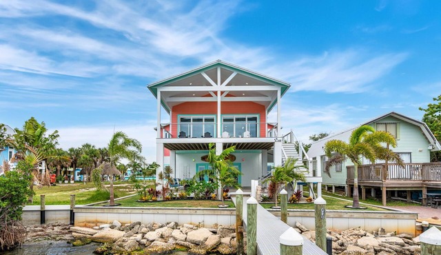 Boater's paradise-Private Island-Water-front-Close to Sebastian Inlet-Pets okay