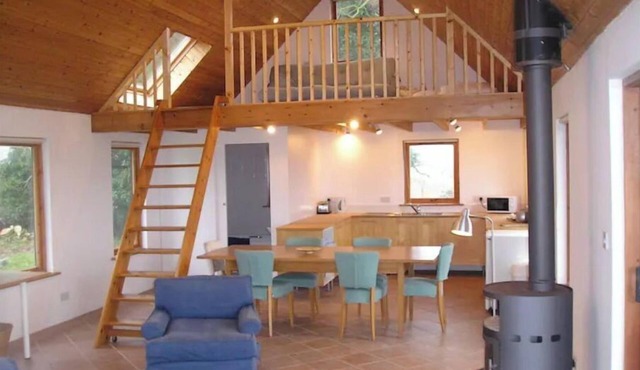 Boathouse by the Orwell River