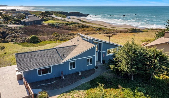BodegaBayBeachHome-3 for 2 to Apr! Beautiful Coastal Home! Walk2Beach!