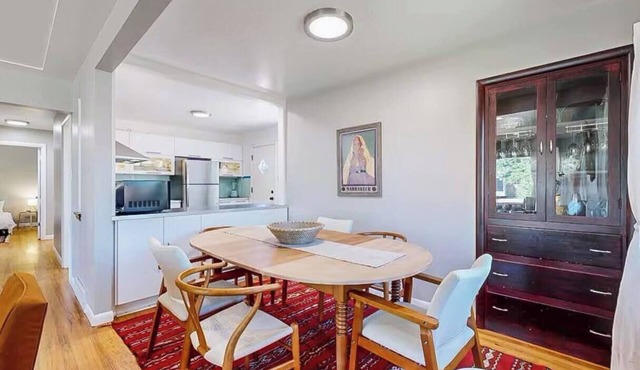 Bohemian 5-bedroom house in charming Arvada with AC, gorgeous yard, fire pit.