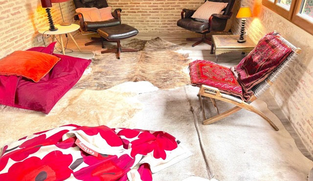 Bohemian interlude in the heart of Taussat, 150m from the Bassin