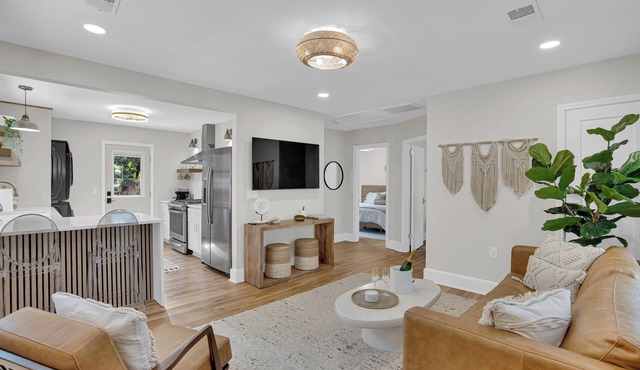 Boho-chic themed bungalow in charming Shandon Columbia, SC.