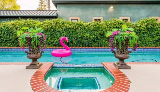 Boho Vibe House with Pool near Hollywood