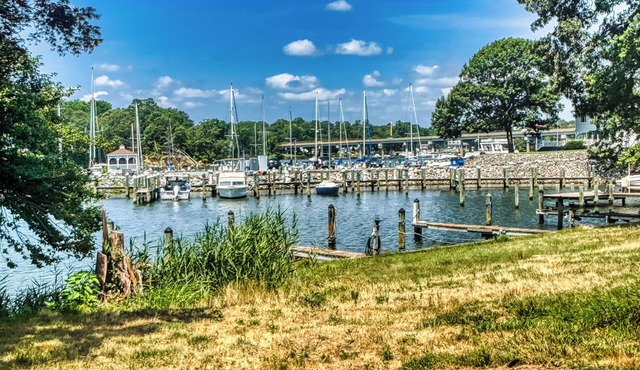 Boho Waterfront Escape 5BR Deep-Water Piers Family Fun