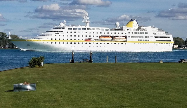 "Bonfire's , Hot tub and Freighters "