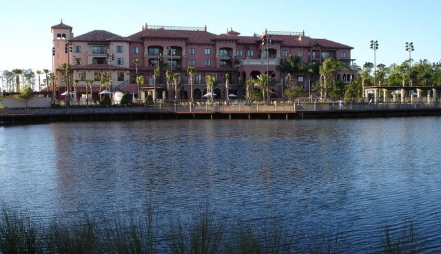 Bonnet creek is a resort inside the Disney property itself. Beautiful resort!