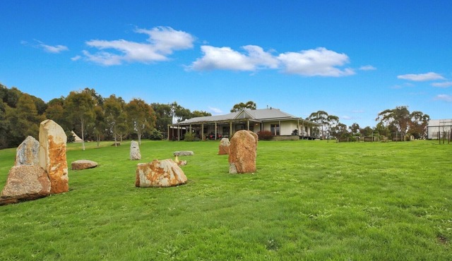 Bonnie View Farm Strawbale house with spectacular view