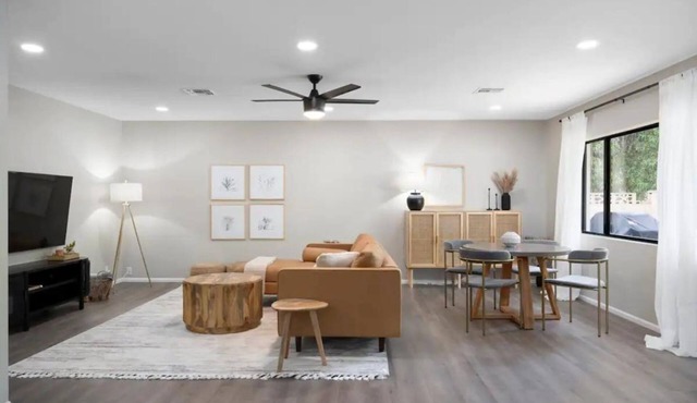 BONUS Room! HTD Pool/Patio Oasis/Fire Pit/Games RENOVATED PHX Mid-Century Home