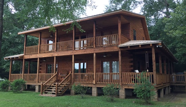 BOOK 4 ALABAMA FOOTBALL GAMES/AMAZING TWO STORY LOG CABIN/NEAR TOMBIGBEE RIVER