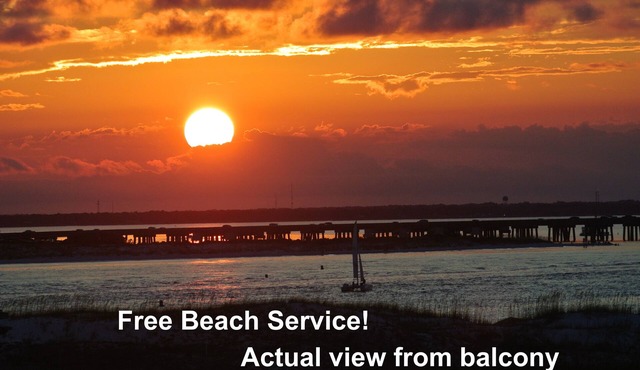 Book 7 Nights & SAVE! LOW LOW RATES!nFree Beach Service included TOO!