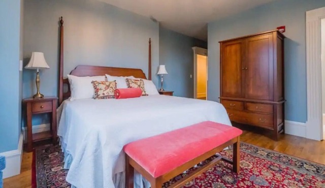 Book a suite! New 8 room hotel on historic campus.