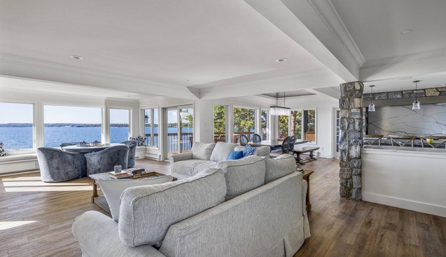 Book both weeks: June 5-19 & SAVE30% Beautiful, Luxurious Charlevoix Lake House