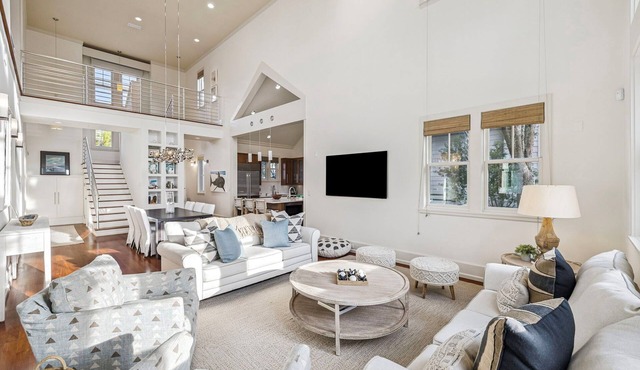 Book for Summer at this Home with Private Beach Access and Outdoor Kitchen