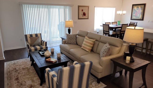 Book in "The Villages" for a fabulous lifestyle for either couples or families!