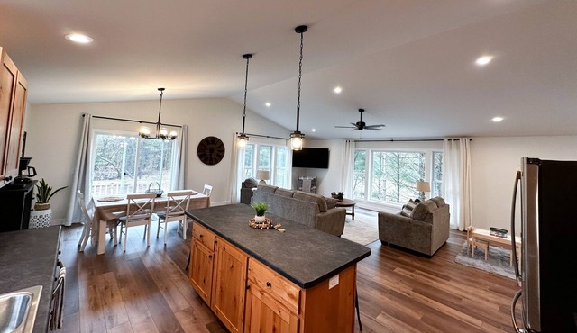 Book your golf, UTV or ice fishing weekend, only 9 miles to Sand Valley!